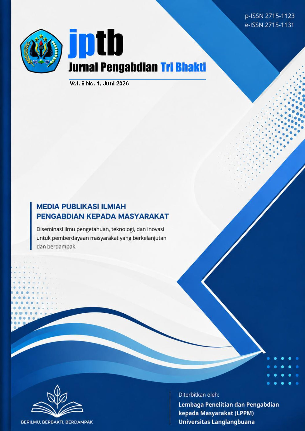 					View Vol. 8 No. 1 (2026): Jurnal Pengabdian Tri Bhakti
				